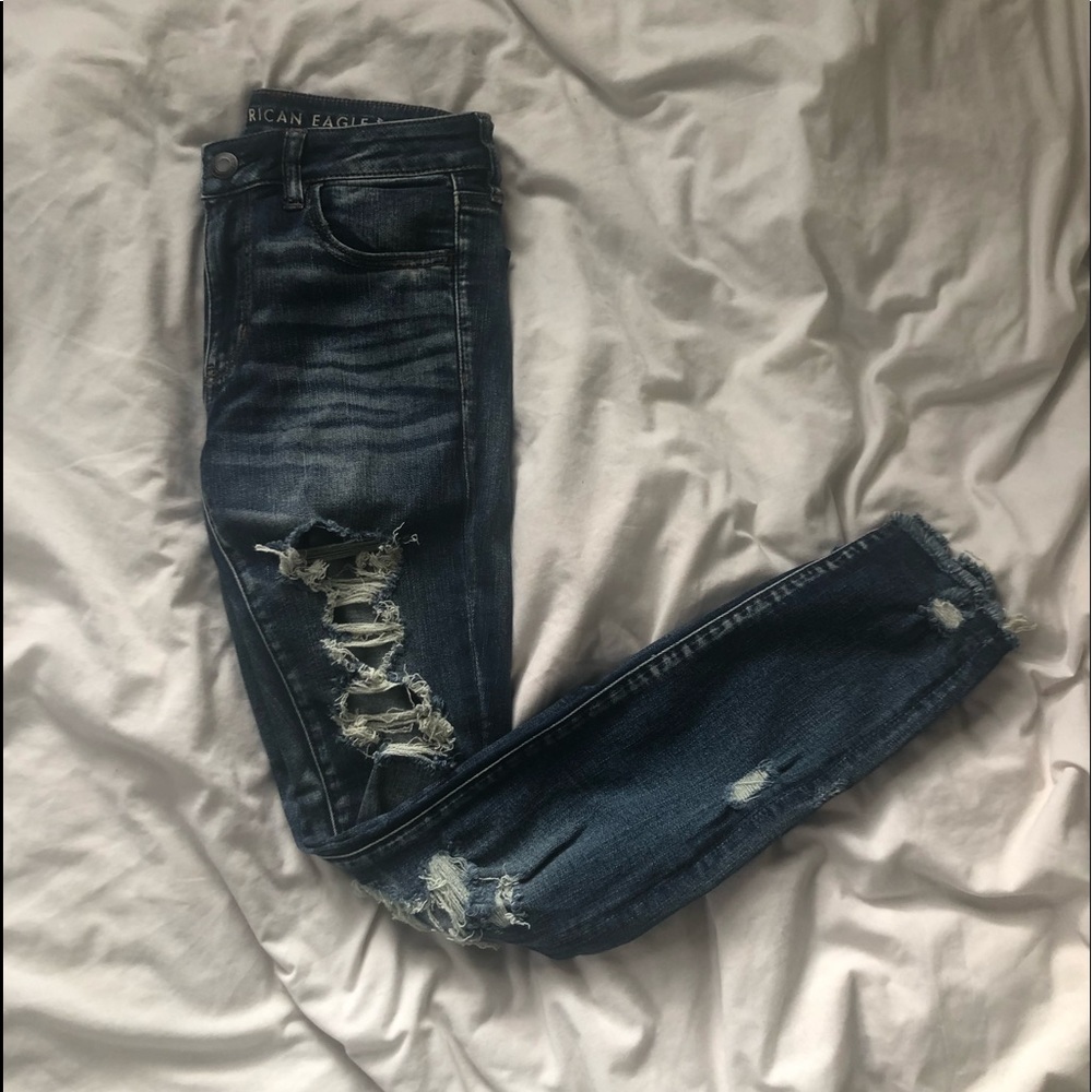 american eagle jegging crop